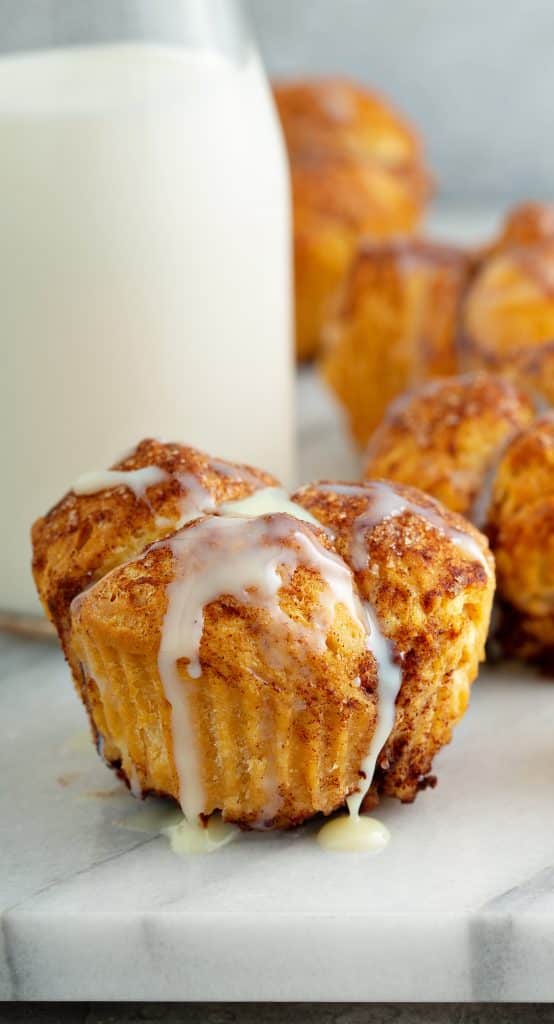 Cinnamon sugar monkey bread muffins