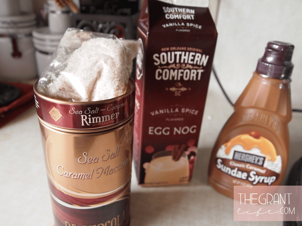 Easy Homemade Recipe Salted Caramel Eggnog Shake Mom Makes Dinner