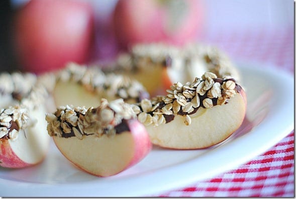 apple wedges healthy eating