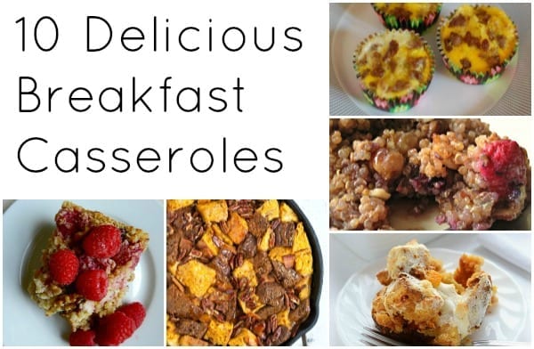 10 Breakfast Casseroles via thegrantlife
