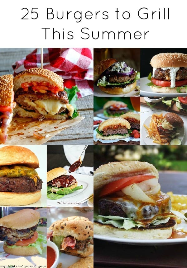 25 Burgers to Cook on the Grill this Summer