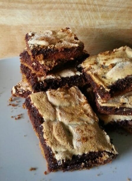 smores brownie bars - perfect for summer