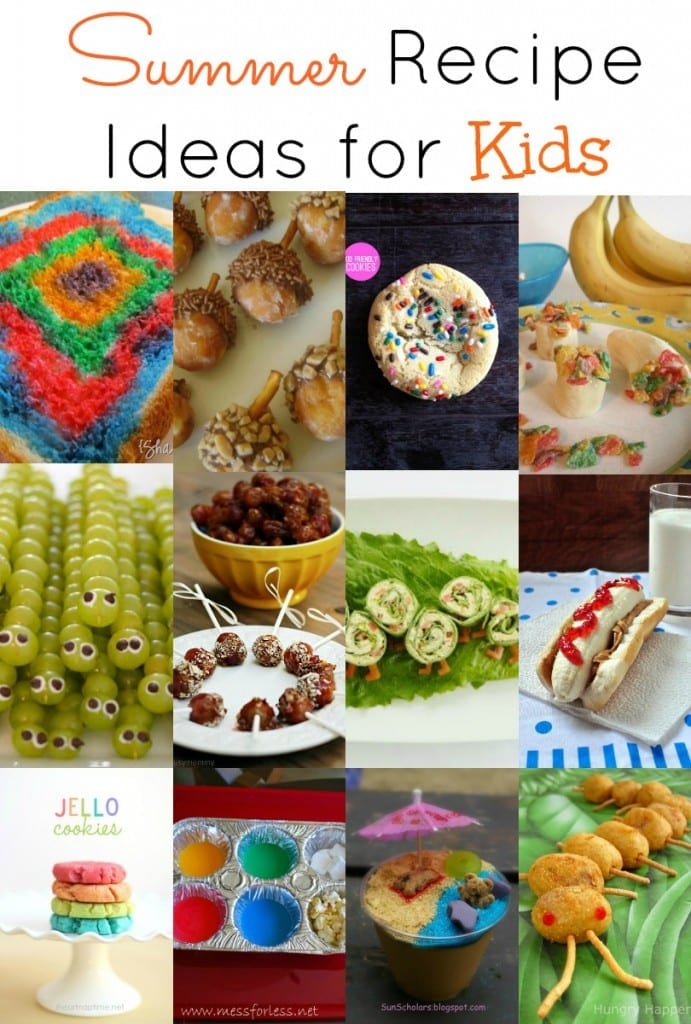 Summer Recipes Ideas for Kids - great for keeping kids entertained indoors on hot days!