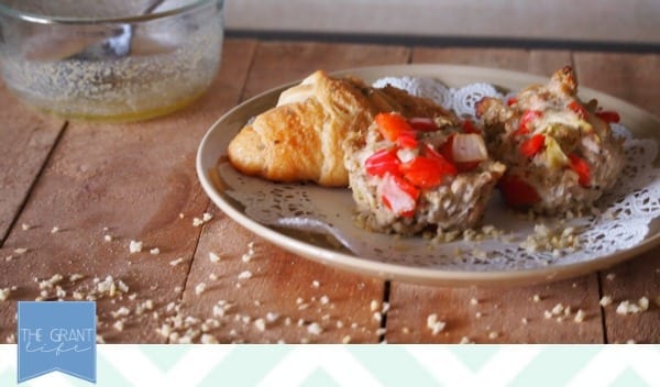 Easy dinner recipe - Italian meatloaf muffins