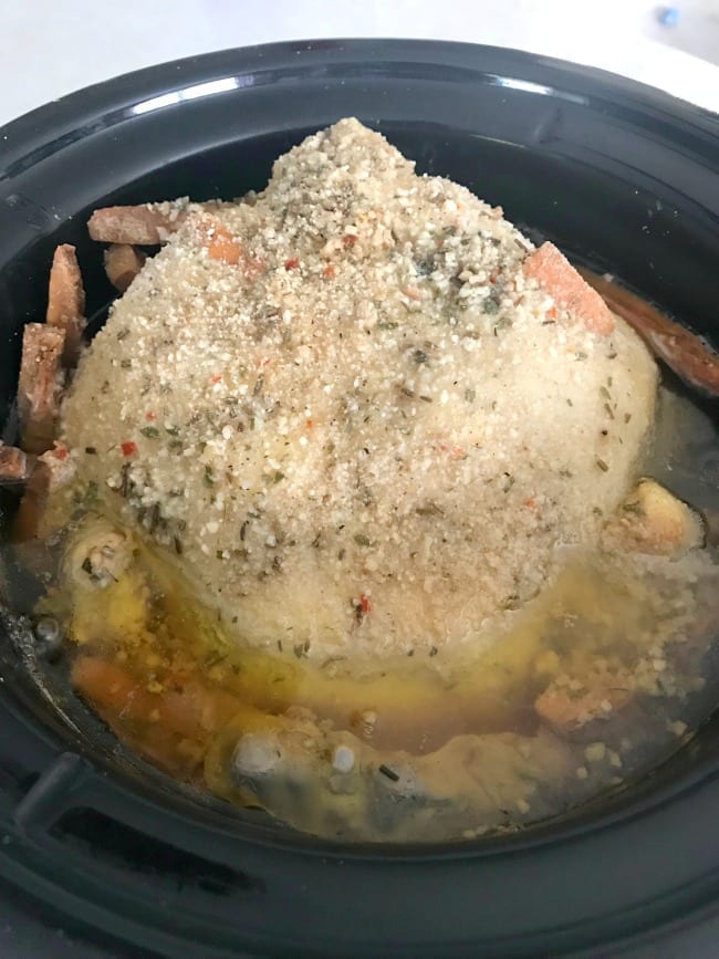 Easy Slow Cooker Whole Chicken