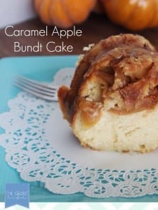 Caramel Apple Bundt Cake