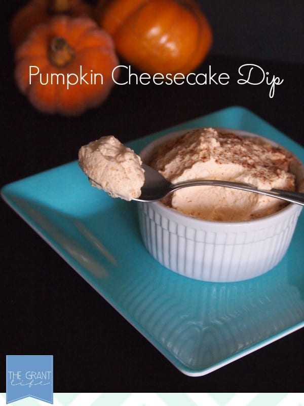 Pumpkin Cheesecake Dip! #pumpkins #fall #recipe
