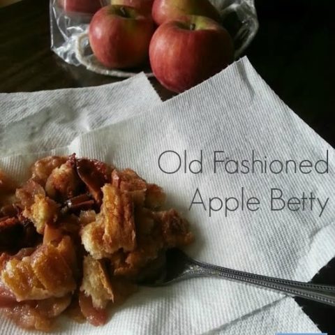 Old Fashioned Apple Betty