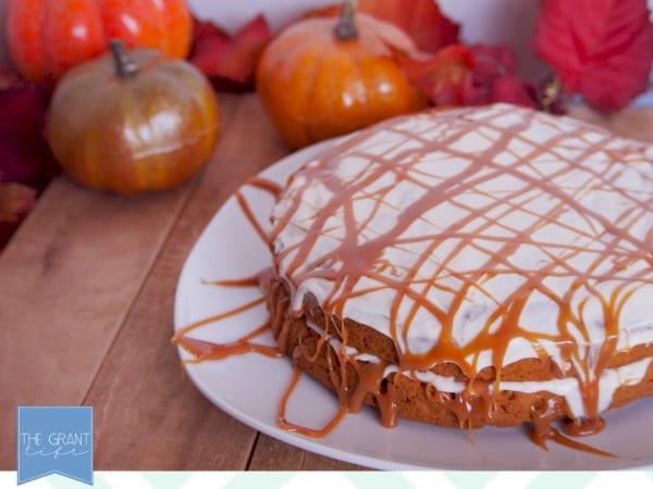 pumpkin caramel cake