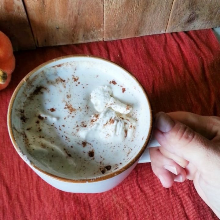 pumpkin spice latte with chai