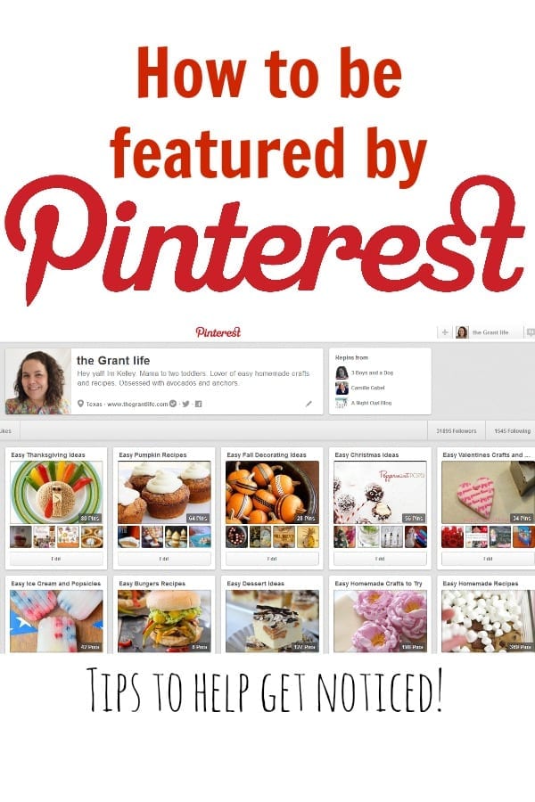 Blogging Tips: How to get Featured by Pinterest - mom makes dinner