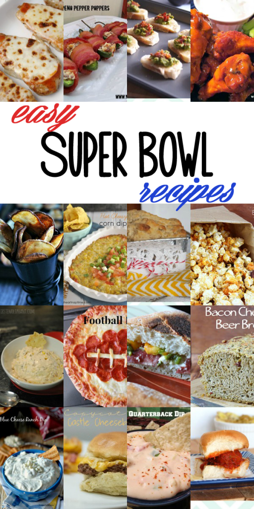 Easy Superbowl Recipe Ideas via thegrantlife