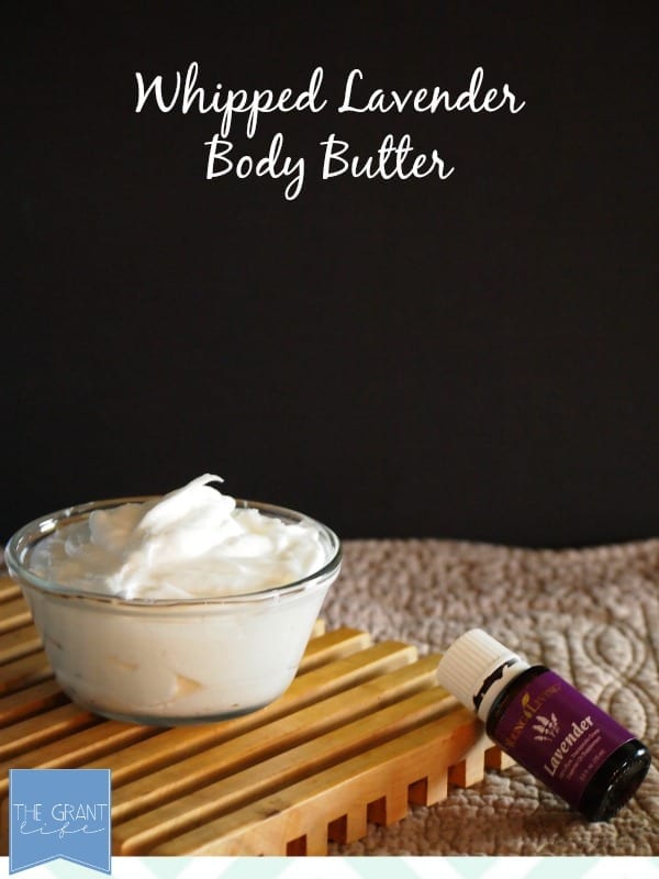 whipped lavender body butter