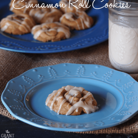Cinnamon Roll Cookies