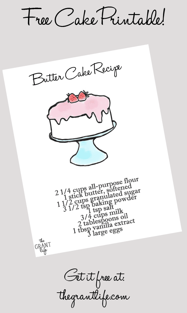 basic cake ingredients