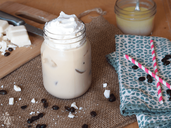 Iced White Chocolate Mocha (Better Than Starbucks!) – A Couple Cooks