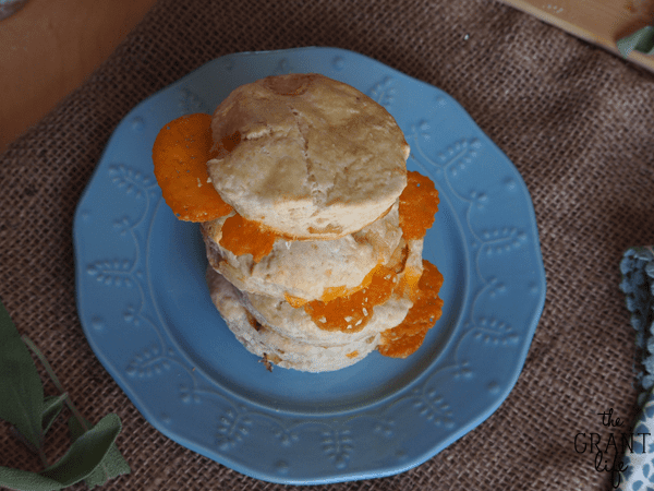 easy onion and cheddar scones