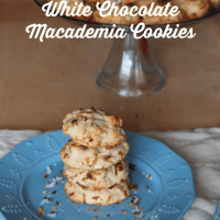 Toasted Coconut White Chocolate Macademia Cookies