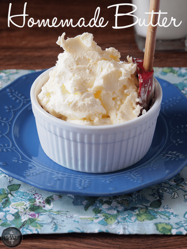 Simple Homemade Whipped Butter Recipe