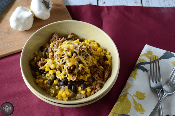 Couscous taco bowls