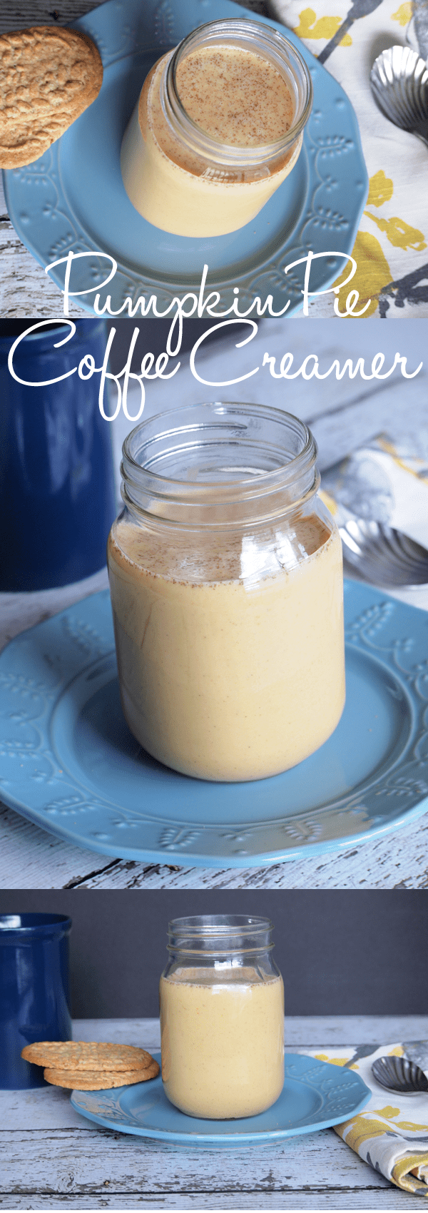 Pumpkin Pie Coffee Creamer! Click the picture to get the easy as pie recipe!