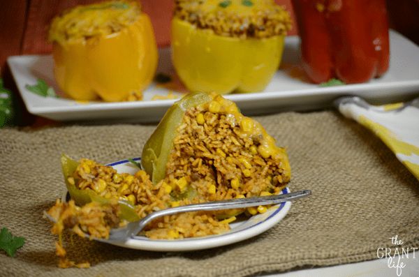 southwest crockpot stuffed pepper recipe