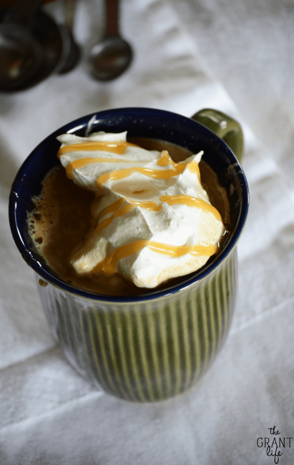 Easy eggnog latte