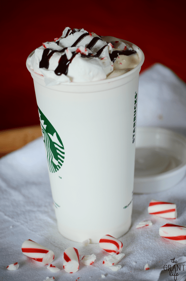 Peppermint shop mocha starbucks