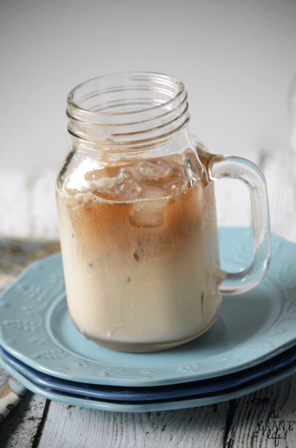 Check out this dirty iced chai latte recipe