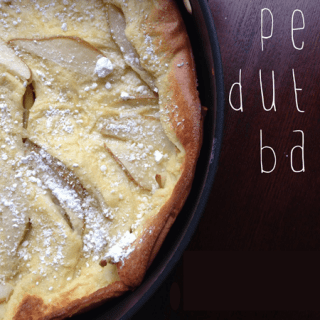 Pear Dutch Baby