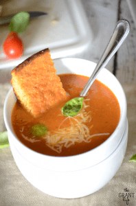 Tomato basil soup recipe