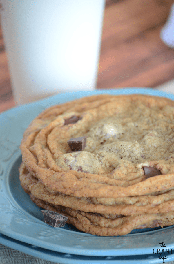 Jumbo Thick Chocolate Chip Cookies - Pies and Tacos