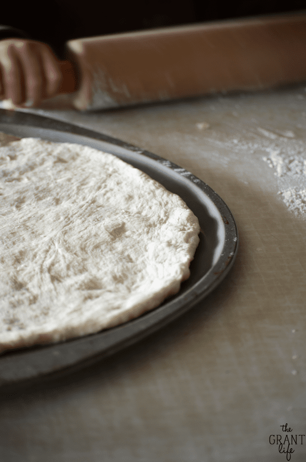 The easiest pizza dough recipe that I have found!