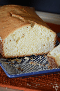 Cream cheese pound cake