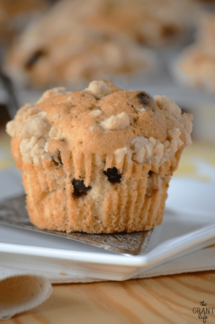 Easy and delicious bakery style blueberry muffins!