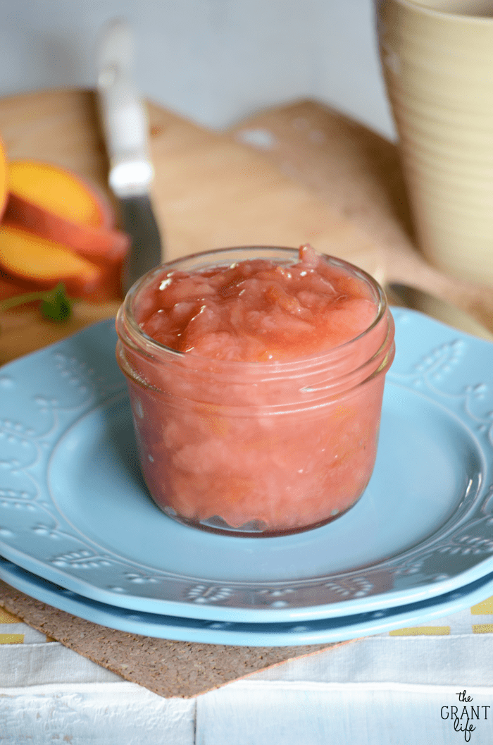 Easy homemade peach jam recipe