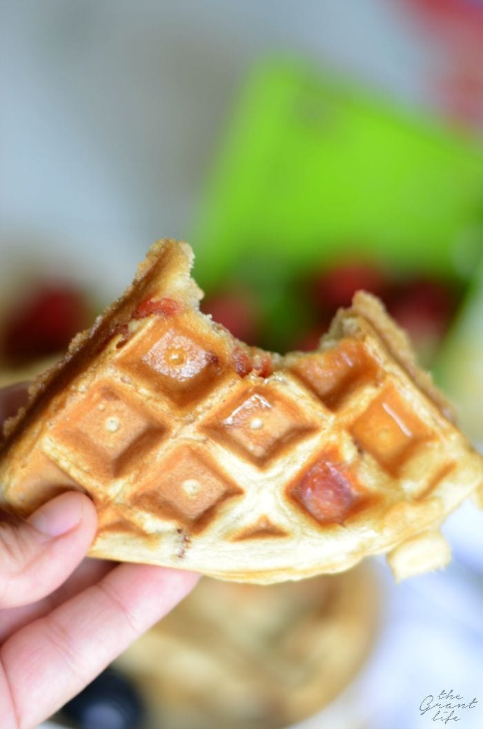 Maple Bacon Hash Brown Waffles Recipe