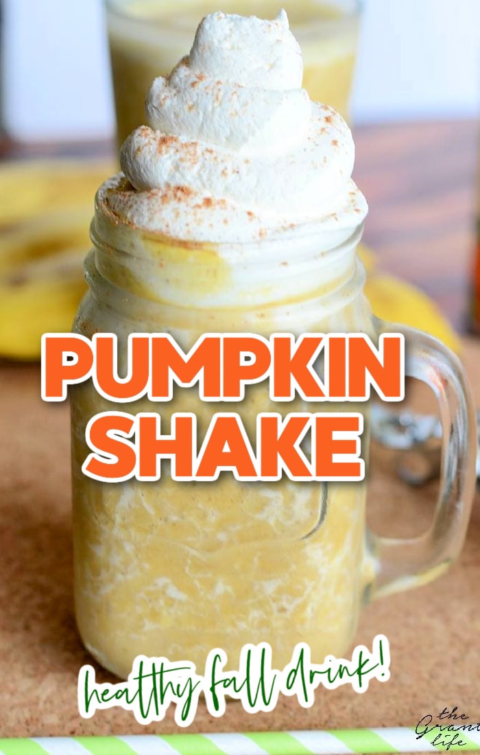 Make a healthy version of a fall classic pumpkin shake recipe