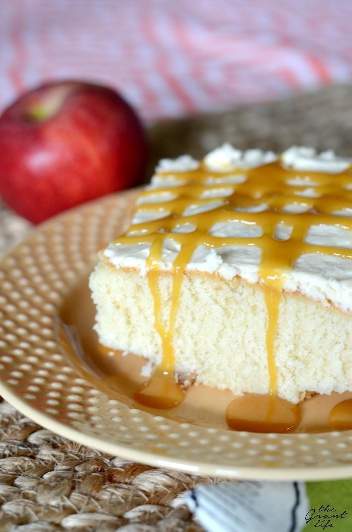 Salted Caramel Apple Cake Mom Makes Dinner 