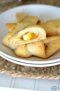 Yummy pumpkin cheesecake crescent rolls