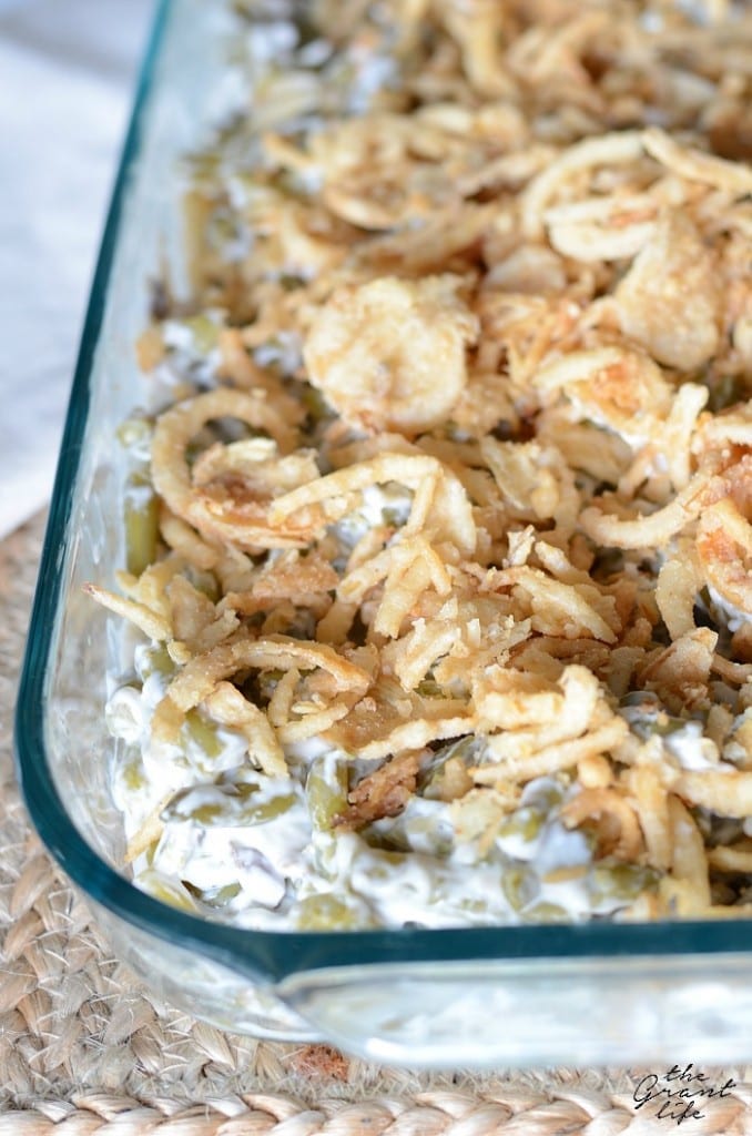 Classic green bean casserole