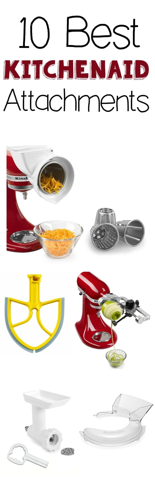 10 BEST kitchenaid attachments! Have a Kitchenaid Check out these great attachments and what they do!