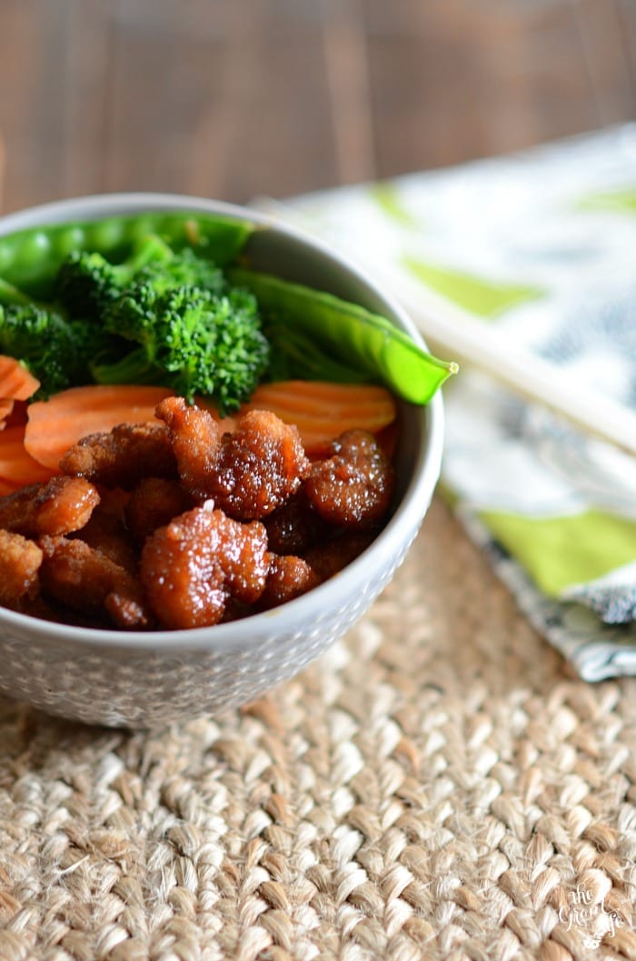 Easy shrimp teriyaki bowls