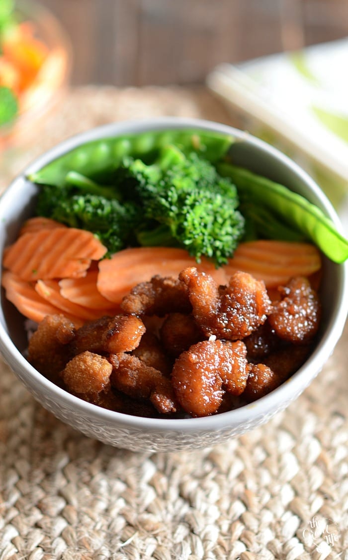 Yummy shrimp teriyaki bowl recipe