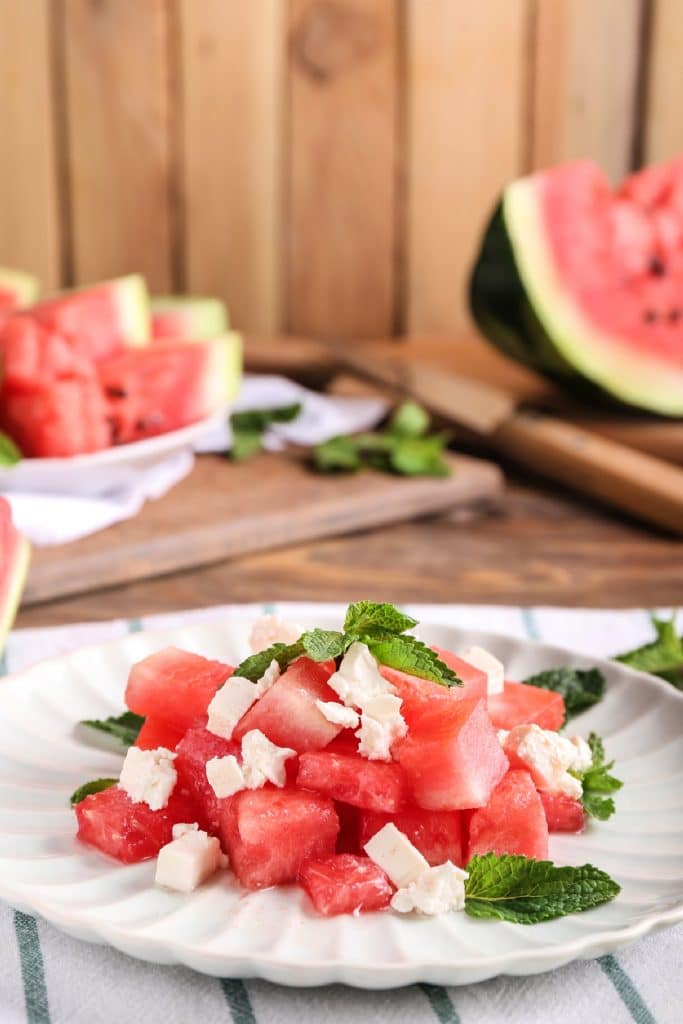 watermelon salad recipe