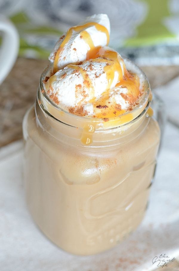 Pumpkin Spice Iced Coffee - The Fig Jar