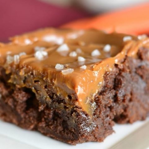 Salted caramel deals brownie recipe