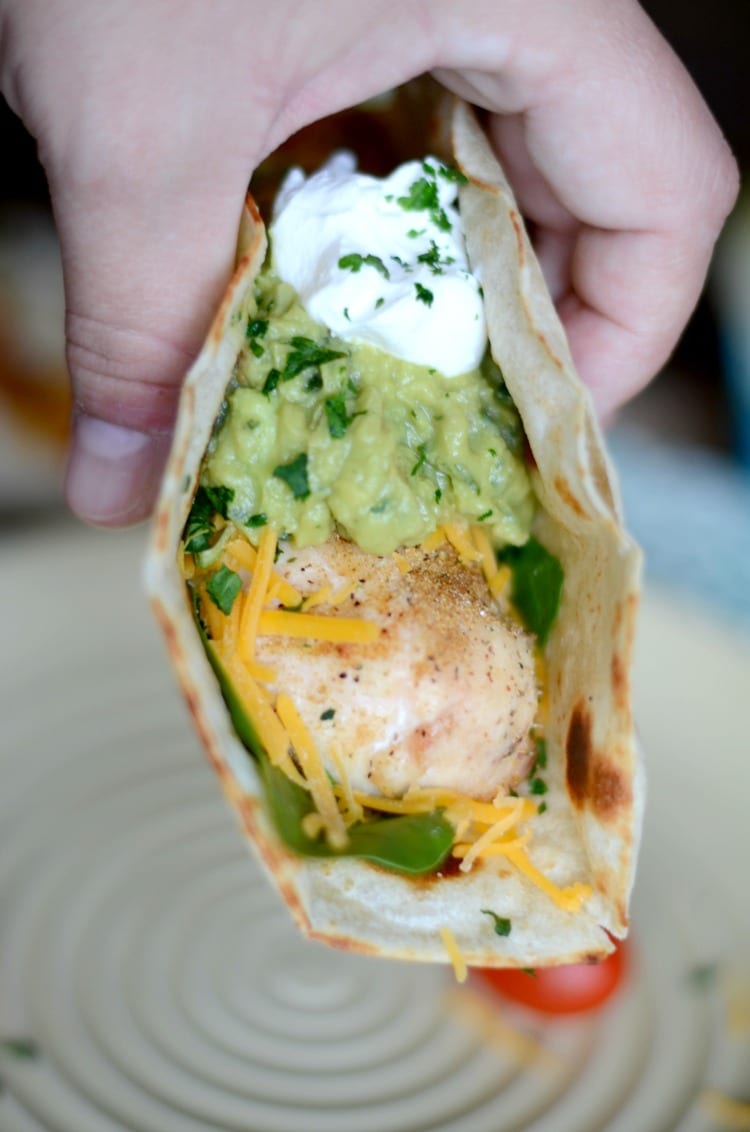 baked chicken tacos