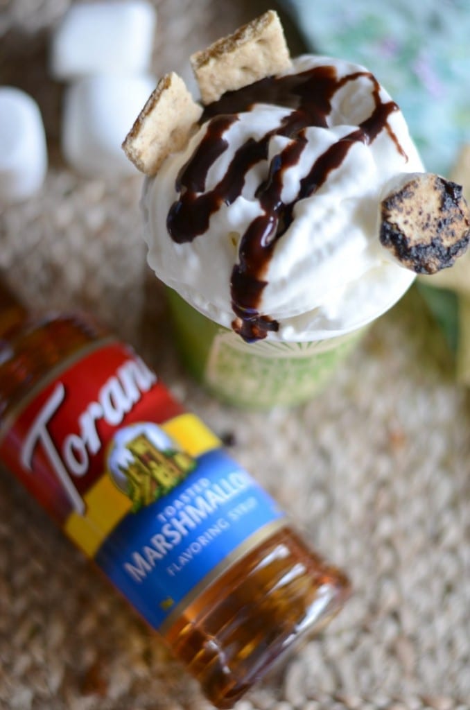 Toasted marshmallow latte mom makes dinner