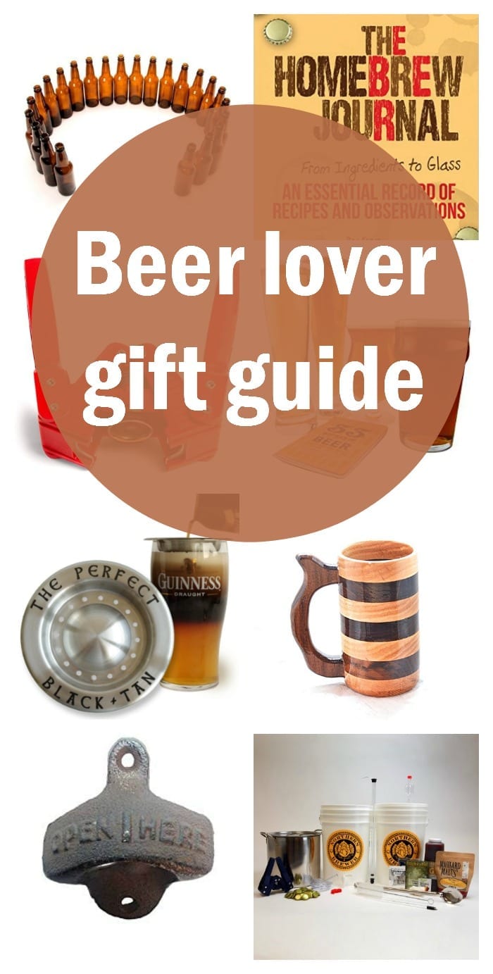 Beer lovers gift guide - mom makes dinner